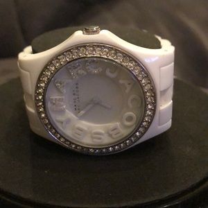 Marc by Marc Jacobs white watch